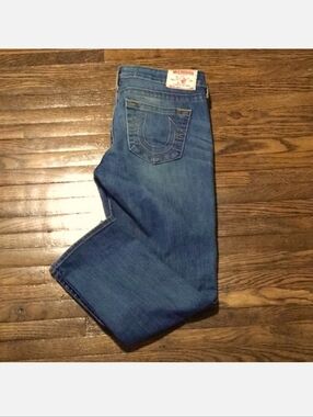 TRUE RELIGION Premium Denim Slim Fit LIZZY Style Size 29 Women's Jeans EUC